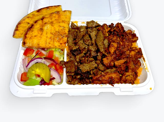Chicken & Lamb Platter.