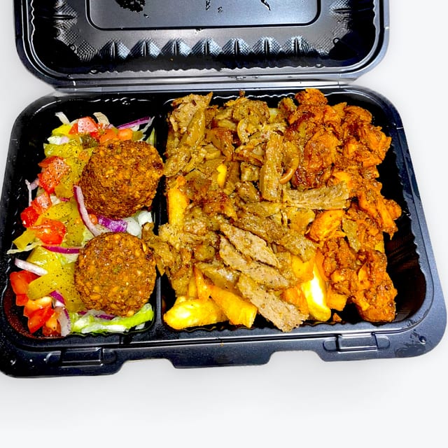 Combo Mixed Platter+ Falafel.