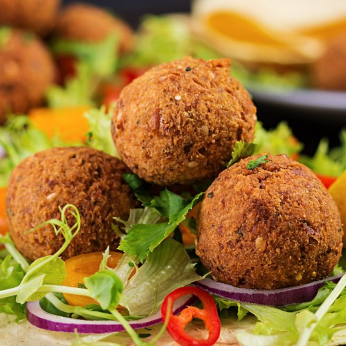 4 Golden Falafel