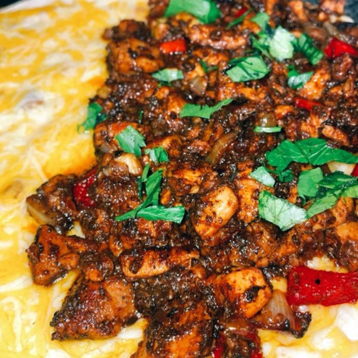 Jerk Chicken Quesadilla
