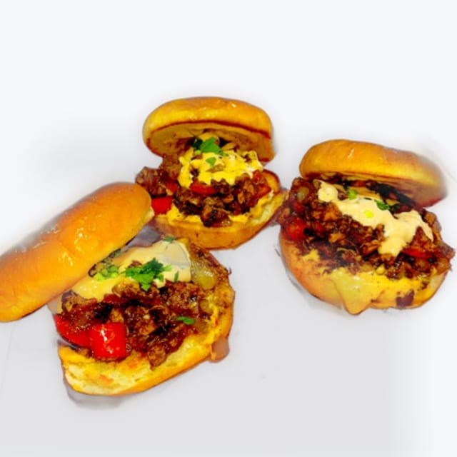 Jerk Chicken Sliders.