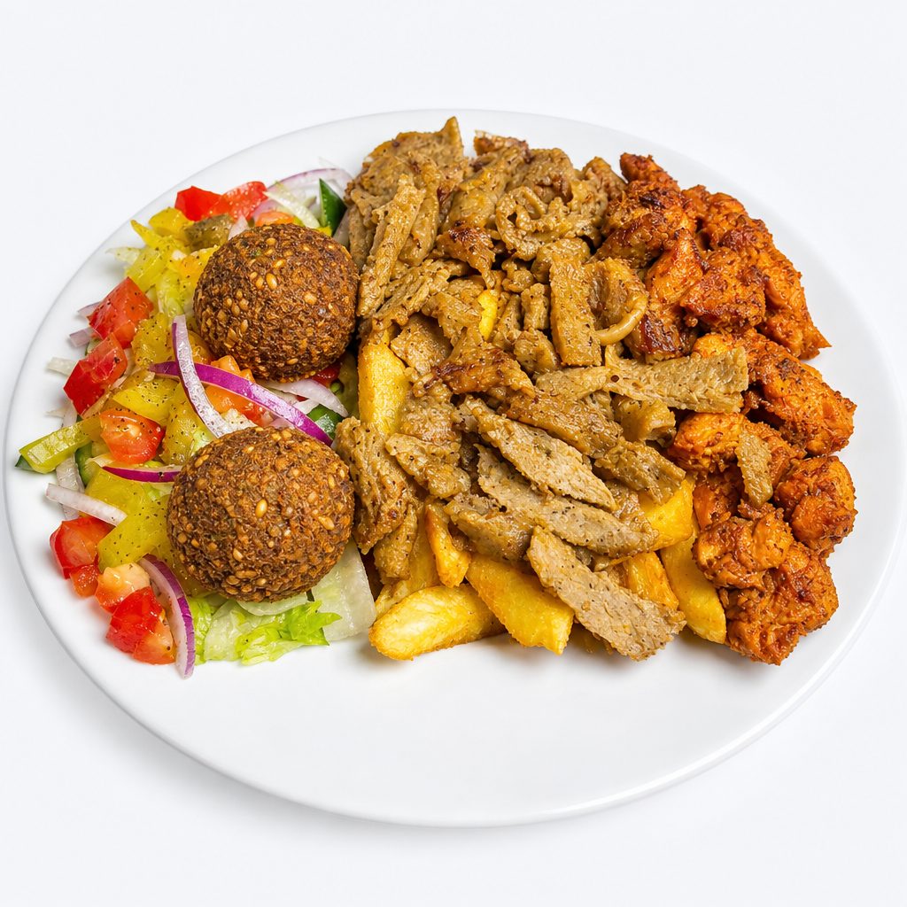 Combo Mixed Platter+ Falafel.