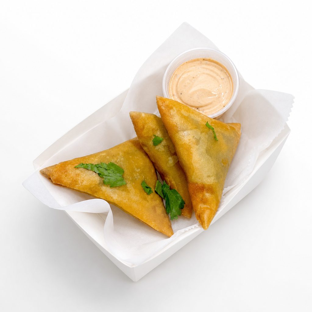 Beef Samosa.
