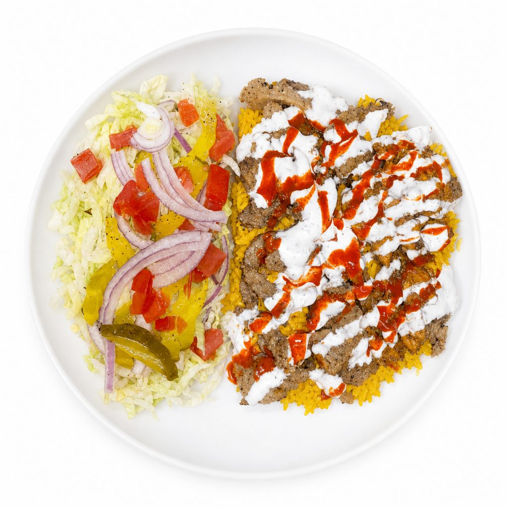 Mixed Chicken & Lamb Platter.