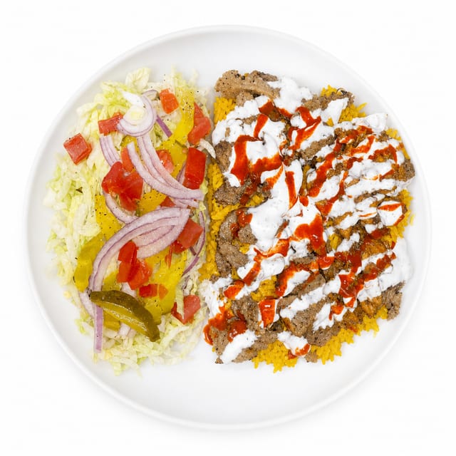 Mixed Chicken & Lamb Platter.