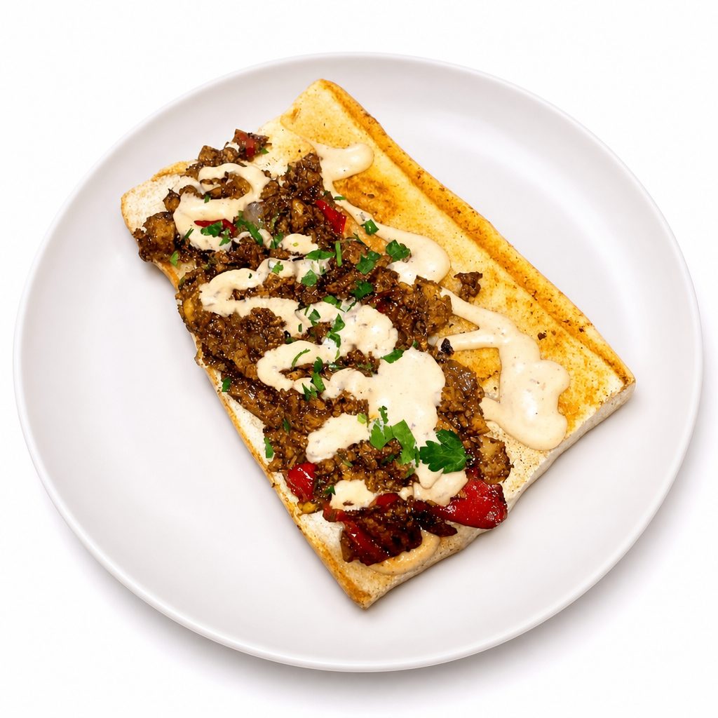 Jerk Chicken Cheesesteak.