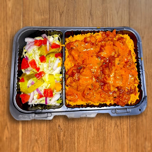 Butter Chicken Platter.