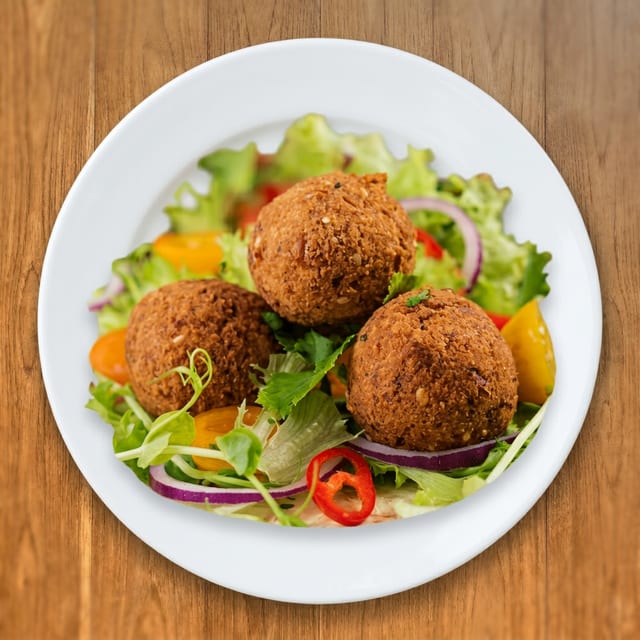 4 Golden Falafel.