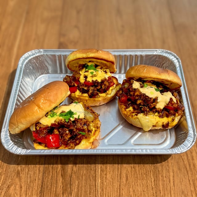 Jerk Chicken Sliders.