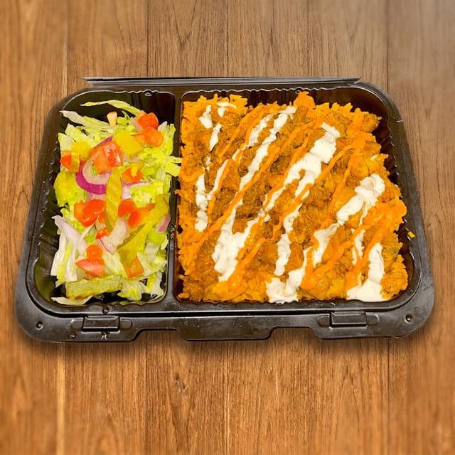 Chicken Over Rice.